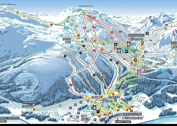 Hemsedal, Sengeplass Til 8, Out Apartamento *
